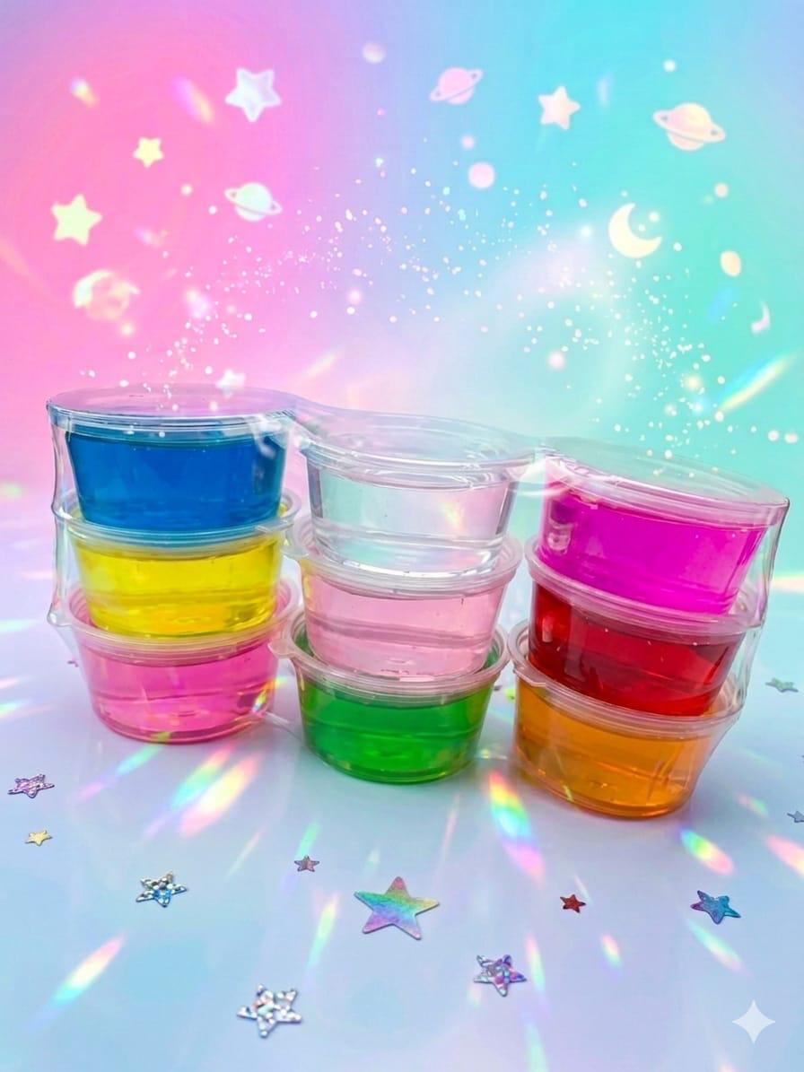 Ultimate Clay & Slime Combo Set – 9 Color Slimes + Play Dough & Creative Tools