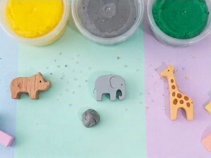 12-Color Kids Play Dough Clay Set – Creative Modeling & Sensory Play